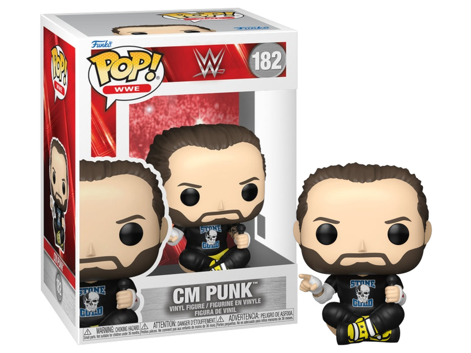 Funko POP! WWE: CM Punk (Damaged Box) #182