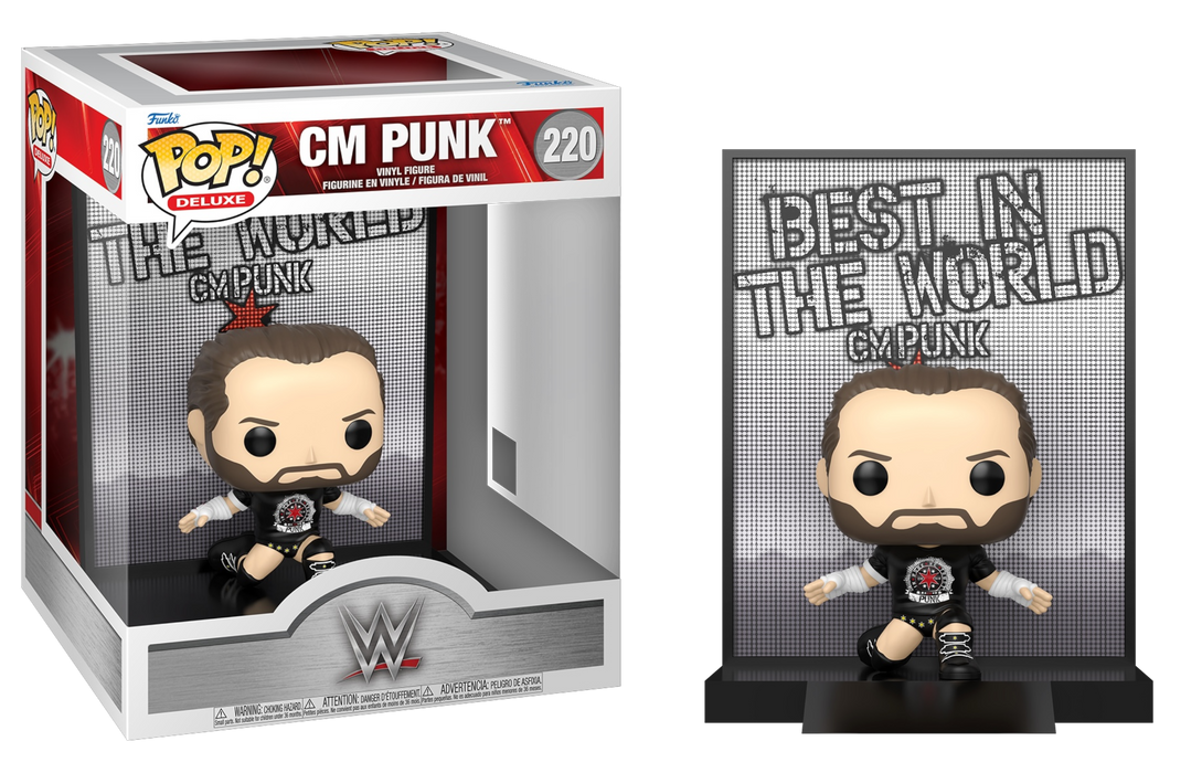 Funko POP! WWE: CM Punk [Deluxe] #220