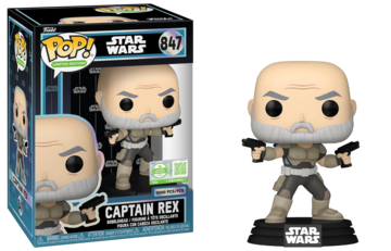 Funko POP! Limited Edition: Star Wars - Captain Rex (Funko Sticker/ Chalice)(5000 Pcs) #847