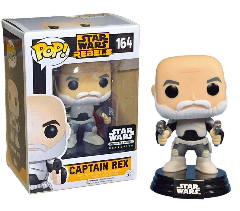 Funko POP! Star Wars Rebels: Captain Rex (Smuggler's Bounty)(Damaged Box)  #164