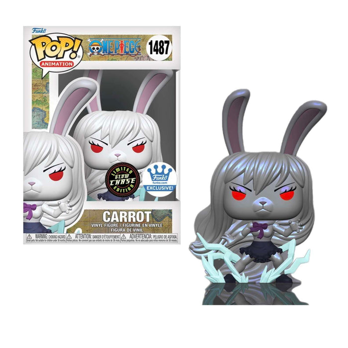 Funko POP! One Piece - Carrot (GiTD)(CHASE)(Funko)(Damaged Box) #1487