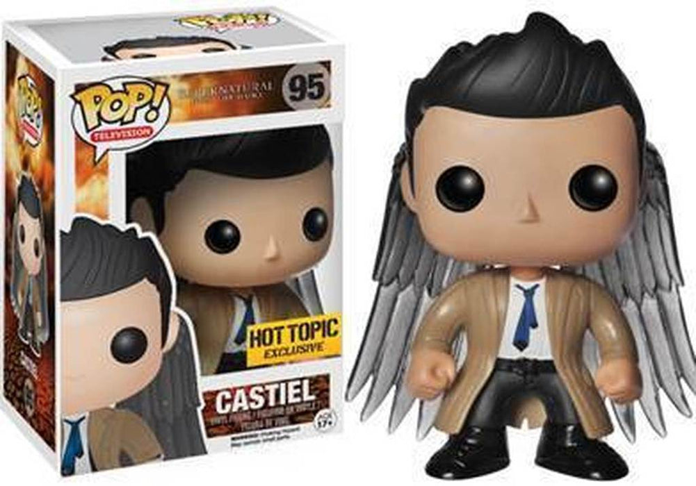 Funko POP! Television: Supernatural - Castiel [Winged](Hot Topic)(Damaged Box)[B] #95