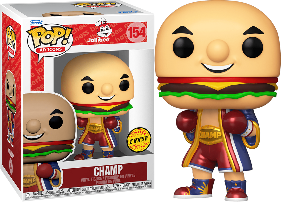 Funko POP! AD Icons: Jollibee - Champ (CHASE) #154