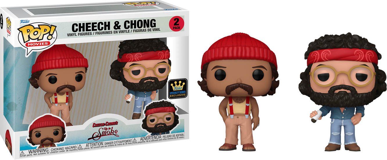Funko POP! Movies: Cheech & Chong Up in Smoke - Cheech & Chong (Specialty Series) [2-Pack]