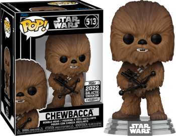 Funko POP! Star Wars - Chewbacca (2022 Galactic Convention)(Damaged Box) #513