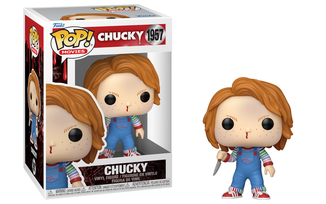 Funko POP! Movies: Chucky [Bloody Nose] (Damaged Box) #1957
