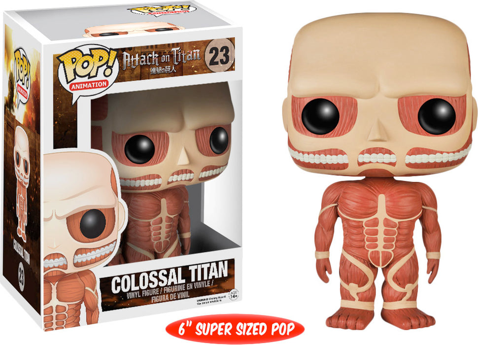 Funko POP! Animation: Attack on Titan - Colossal Titan (Damaged Box) #23
