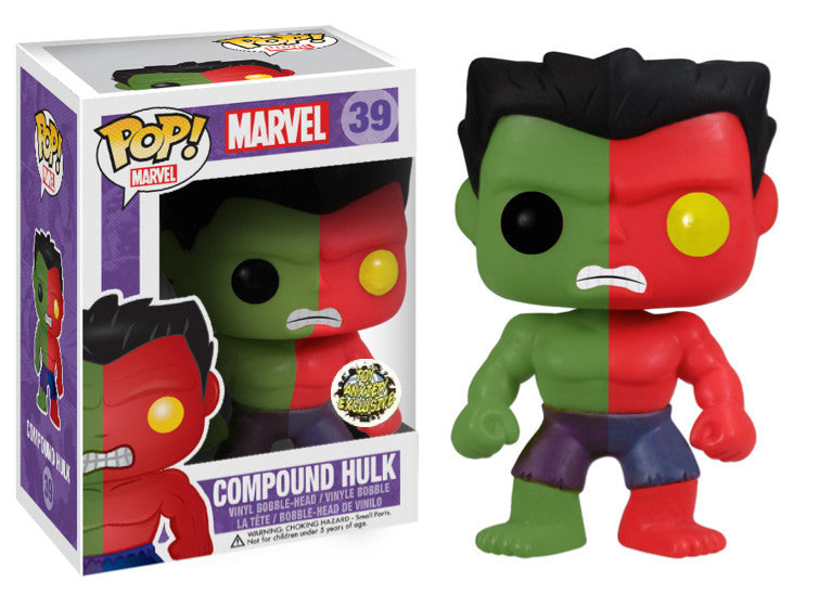 Funko POP! Marvel: Compound Hulk (Toy Anxiety Exclusive)(Damaged Box) #39