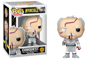 Funko POP! Television: Invincible - Conquest (CHASE)(Damaged Box) #1913