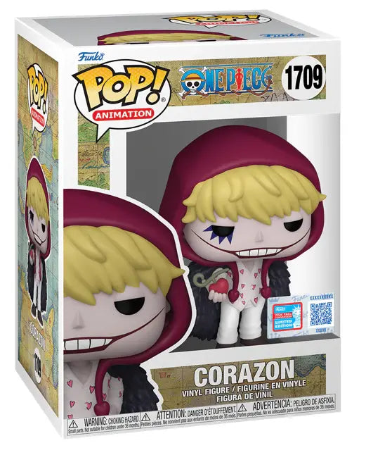 Funko POP! Animation: One Piece - Corazon (2024 Fall Convention)(Damaged Box) #1709