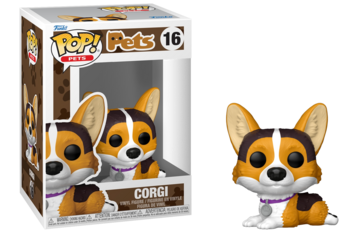 Funko POP! Pets: Corgi (Damaged Box) #16