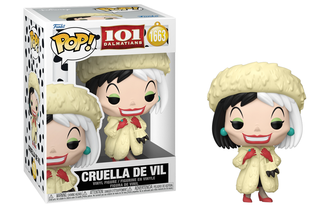 Funko POP! Disney: 101 Dalmations - Cruella De Vil #1663