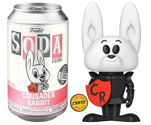Funko Vinyl Soda: Animation - Crusader Rabbit (CHASE)(5,000 PCS)