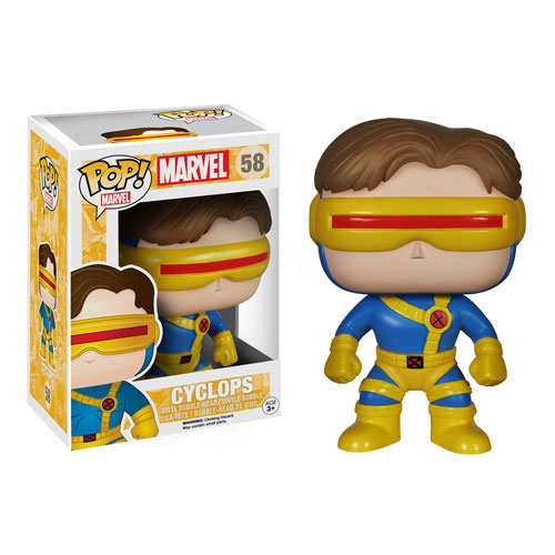 Funko POP! Marvel: Cyclops (Damaged Box*) #58
