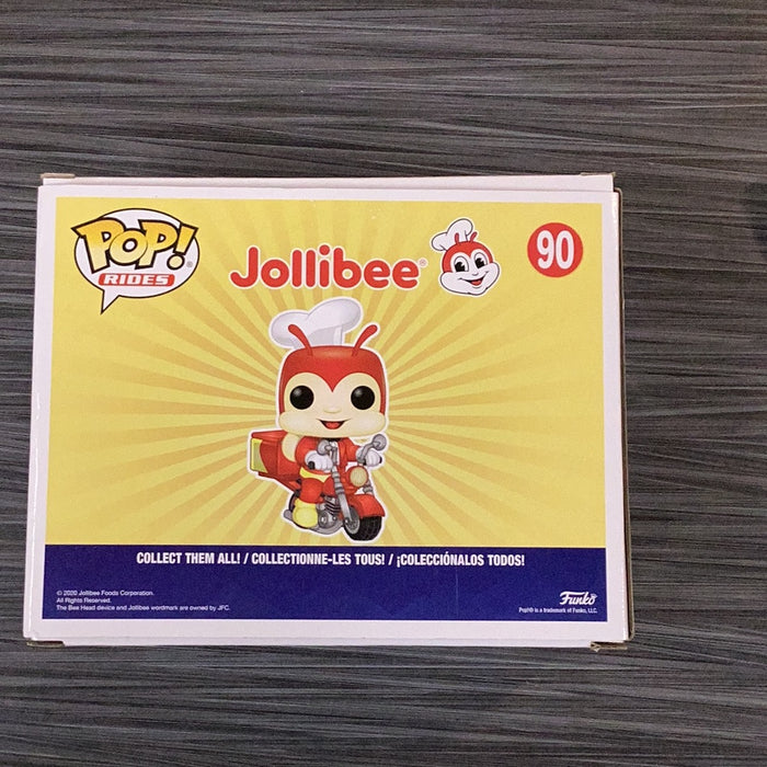 funko pop jollibee on delivery bike