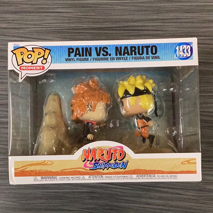 Funko POP! Moment: Naruto Shippuden - Pain Vs. Naruto (Damaged Box) #1433