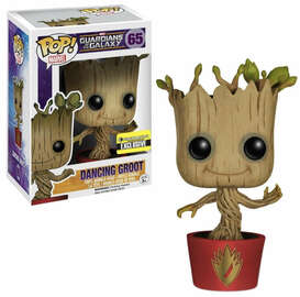Funko POP! Marvel: Guardians of The Galaxy - Dancing Groot (Entertainment Earth)(Damaged Box) #65