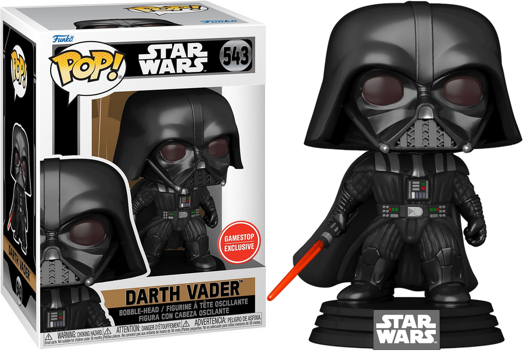 Funko POP! Star Wars: Darth Vader (GameStop) #543