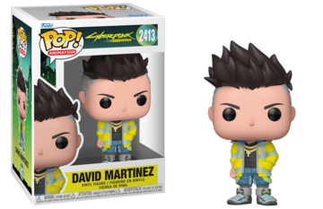 Funko POP! Games: Cyberpunk - David Martinez (Damaged Box) #2413