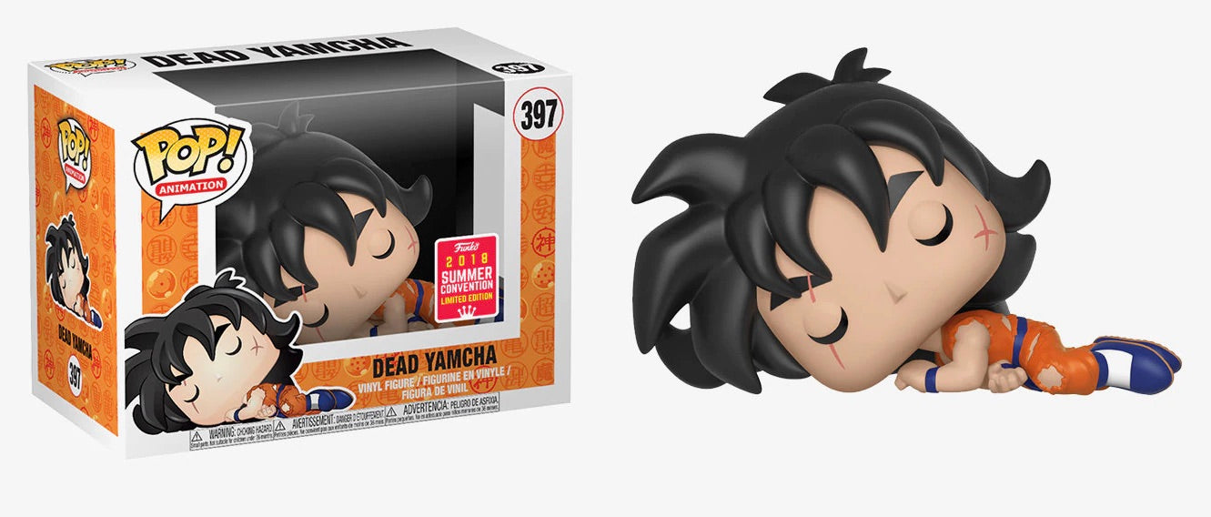 Funko POP! Animation: Dead Yamcha (2018 Summer Convention)(Damaged Box) #397