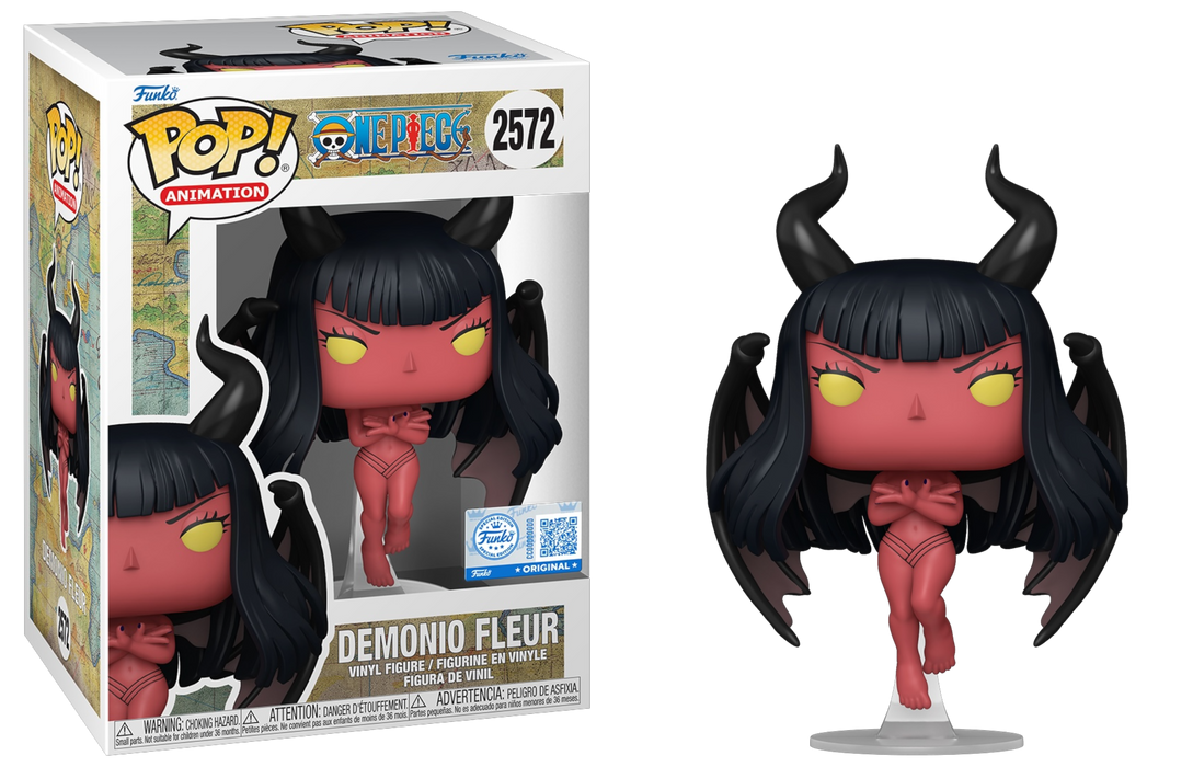Funko POP! Animation: One Piece - Demonio Fleur (Funko Sticker/Entertainment Earth) #2572