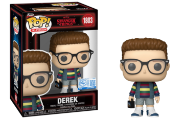 Funko POP! Television: Stranger Things - Derek (Funko Sticker/Amazon) #1803