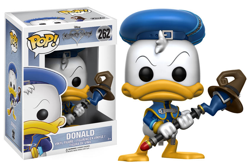 Funko POP! Disney: Kingdom Hearts - Donald (Damaged Box) #262