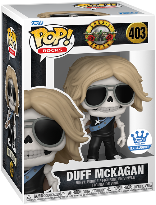 Funko POP! Rocks: Guns N Roses - Duff McKagan [Skeleton] (Funko) #403
