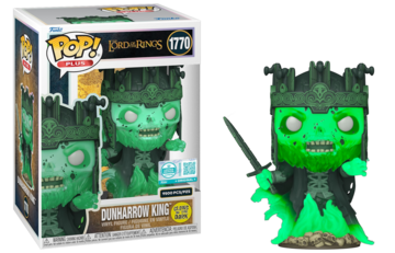 Funko POP! Movies Plus: The Lord of The Rings - Dunharrow King (GiTD)(Funko Sticker/Funko)(9500 Pcs) #1770