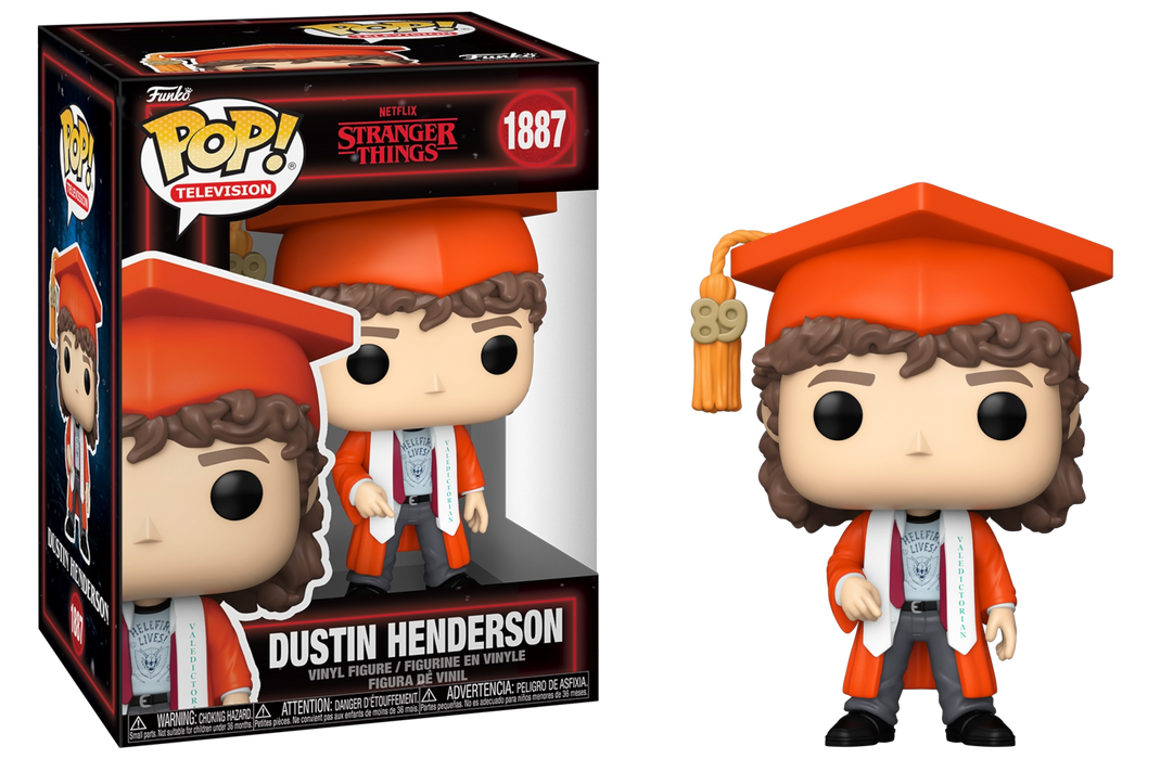 Funko POP! Television: Stranger Things - Dustin Henderson #1887
