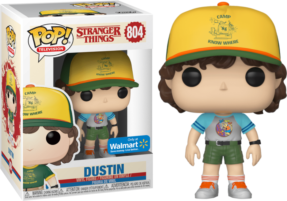 Funko POP! Television: Stranger Things - Dustin (Walmart)(Damaged Box) #804