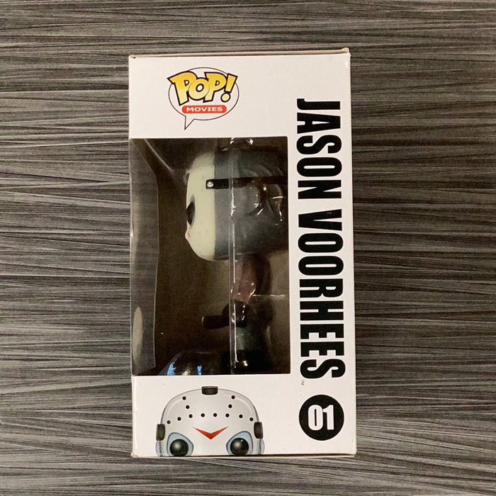 Funko POP! Movies: Friday The 13th - Jason Voorhees (CHASE)(Blue Glow)(Damaged Box) #01