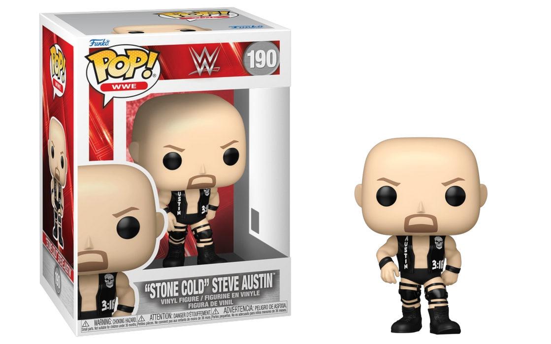 Funko POP! WWE: "Stone Cold" Steve Austin #190
