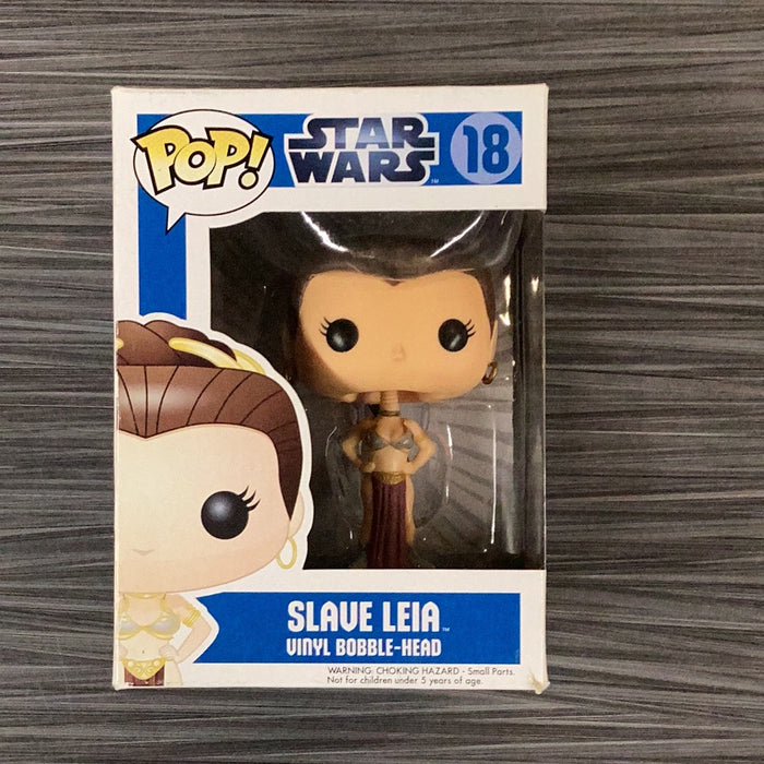 Funko POP! Star Wars: Slave Leia (Damaged Box) #18