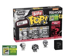 Funko Bitty POP! Teenage Mutant Ninja Turtles - Donatello /Shredder /Baxter Stockman (2024 SDCC 4000 Pcs)