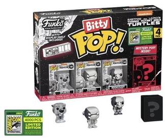 Funko Bitty POP! Teenage Mutant Ninja Turtles - Splinter /Raphael /Rocksteady (2024 SDCC 4000 Pcs)