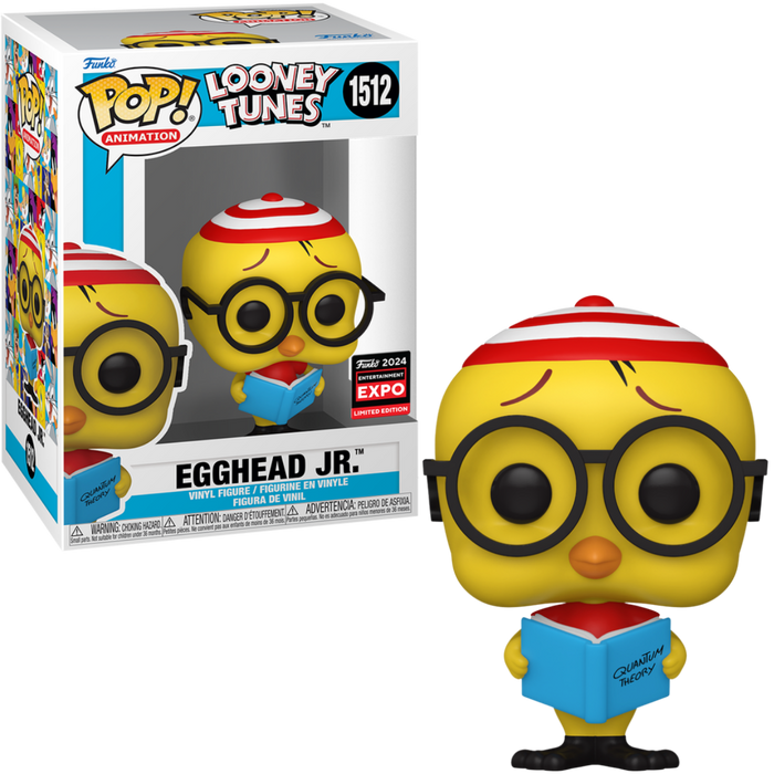 Funko POP! Animation: Looney Tunes - Egghead Jr. (2024 Entertainment Expo) #1512