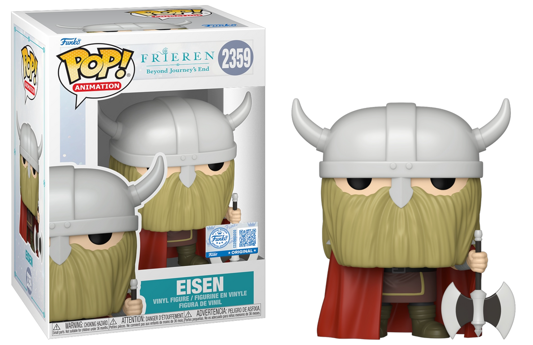 Funko POP! Animation: Frieren Beyond Journeys End - Eisen (Funko Sticker/Specialty Series) #2359