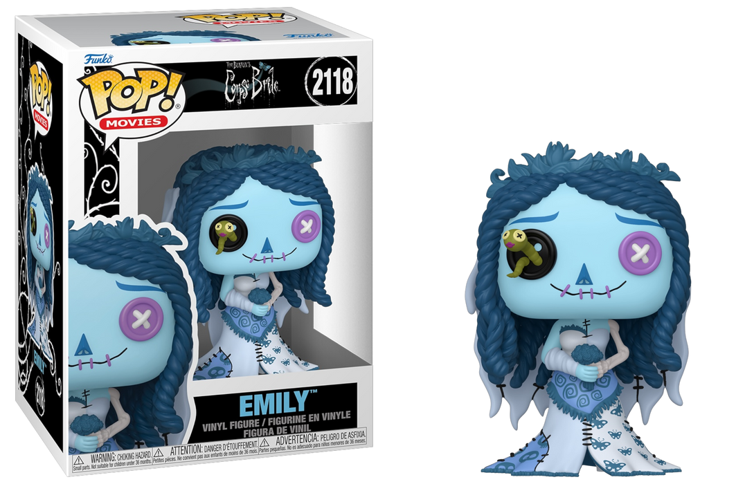 Funko POP! Plus Movies: Corpse Bride - Emily [Patchwork] #2118
