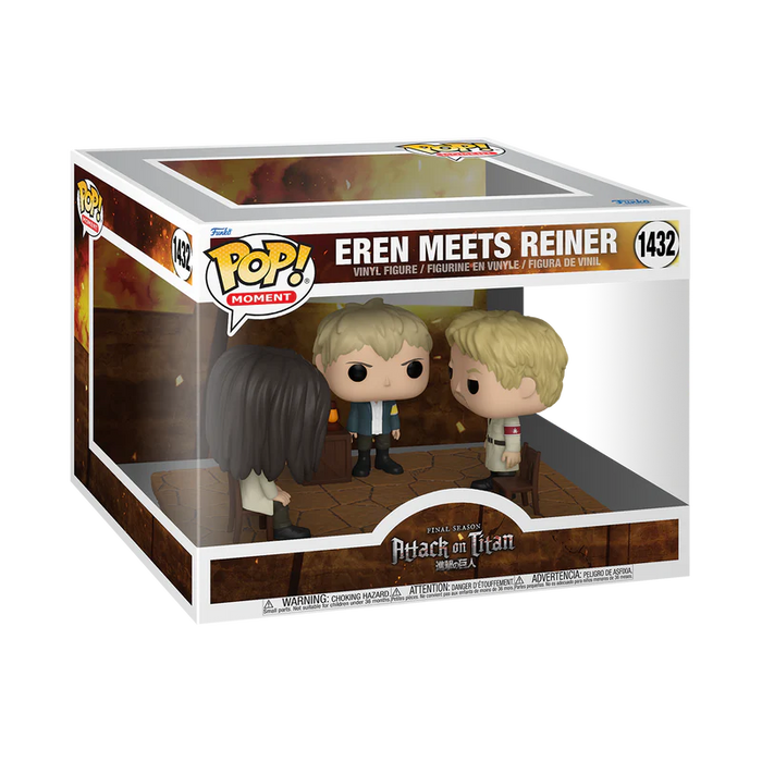 Funko POP! Animation: Moment - Attack On Titan - Eren Meets Reiner (Damaged Box) #1432