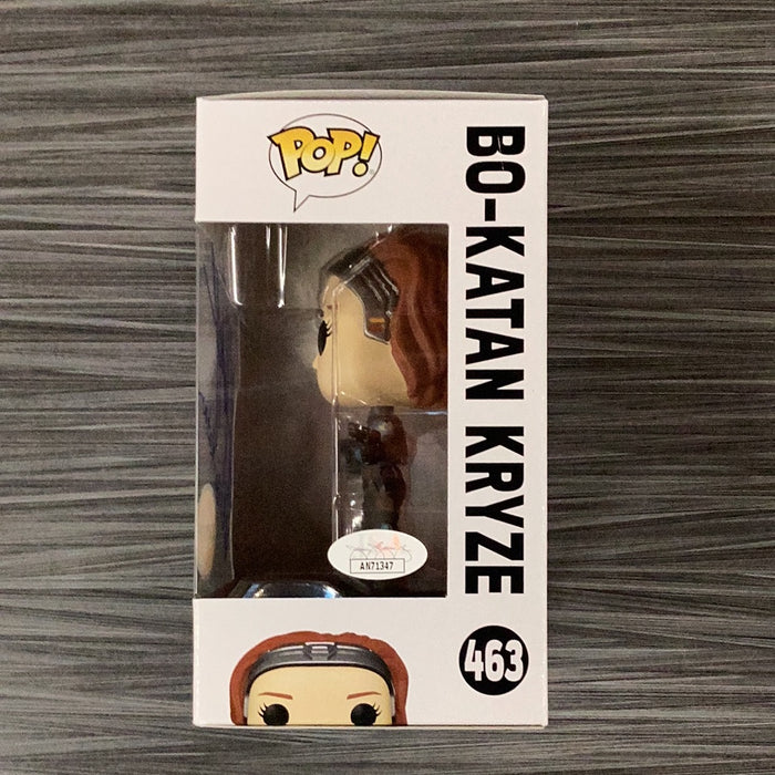 Funko POP! Star Wars: Bo-Katan Kryze (CHASE)(Signed/Katee Sackhoff/JSA) #463