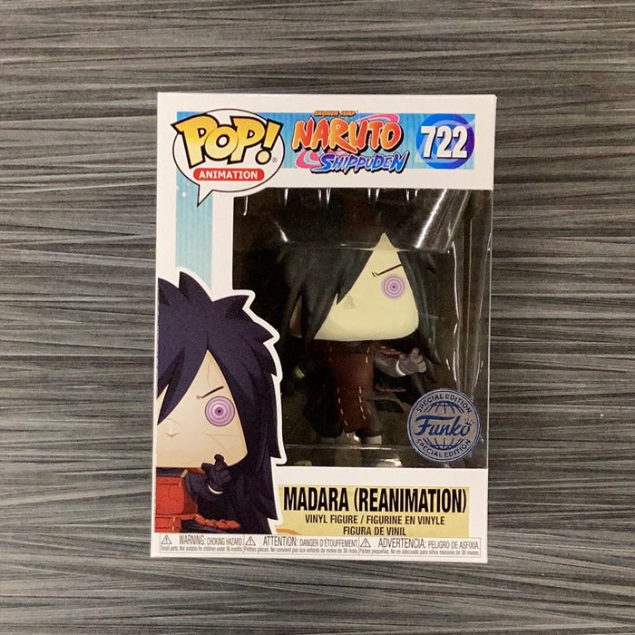 Funko POP! Animation: Naruto Shippuden - Madara [Reanimation](New Special Edition Sticker)(Damaged Box) #722