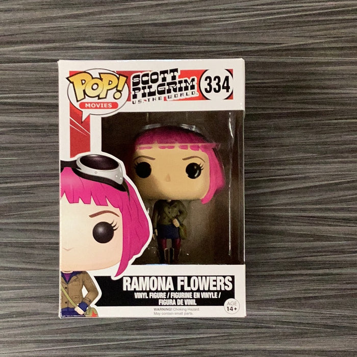 Funko POP! Movies: Scott Pilgrim Vs The World - Ramona Flowers (Damaged Box) #334