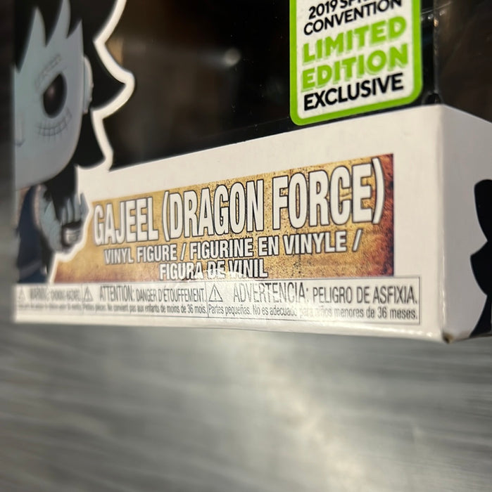 Funko POP! Animation: Fairytail - Gajeel (Dragon Force)(2019 Spring Convention)(Damaged Box)[B] #481
