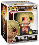 Funko POP! Animation: Attack on Titan - Female Titan (BAIT)(GiTD)(Damaged Box) #233