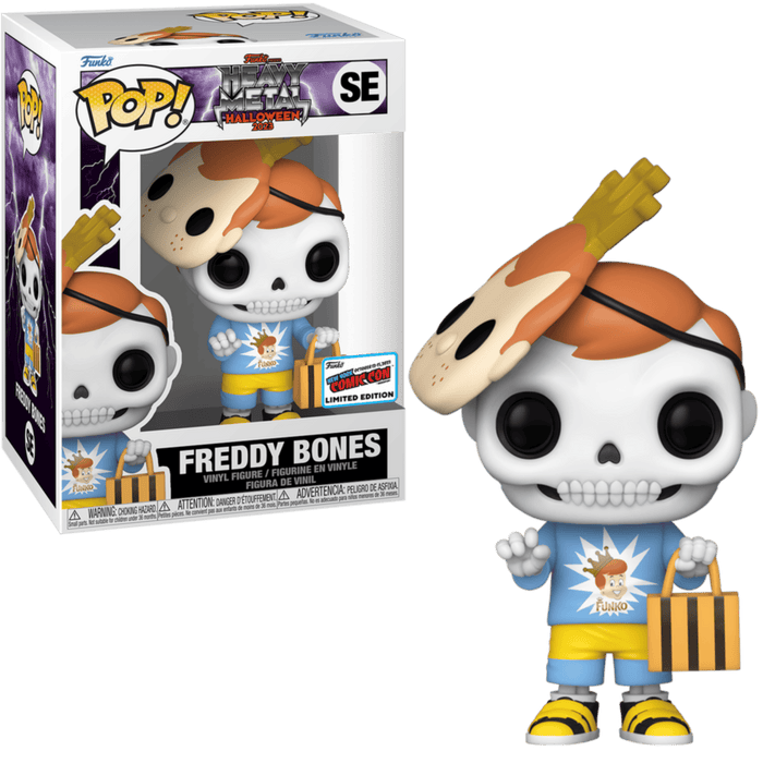 Funko POP! Heavy Metal Halloween 2023: Freddy Bones (2023 NYCC) #SE