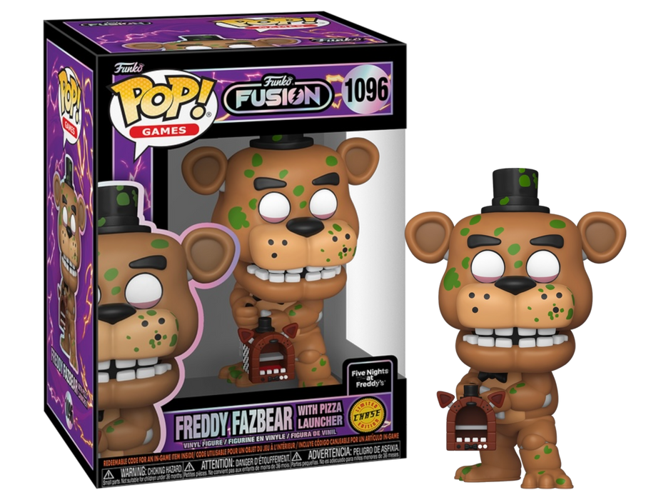 Funko POP! Games: Funko Fusion - Freddy Fazbear with Pizza Launcher (CHASE) #1096