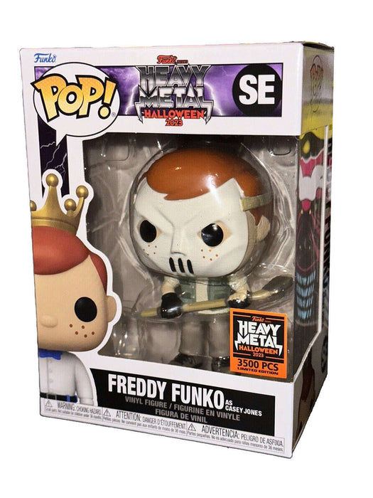 Funko POP! Heavy Metal Halloween 2023: Freddy Funko As Casey Jones (Heavy Metal Halloween 2023)(3500 PCS)(Damaged Box)  #SE