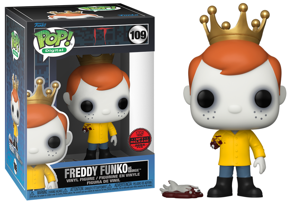 Funko POP! Digital: IT - Freddy Funko As Georgie (NFT Release)(2694 PCS) #109