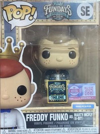 Funko POP! 2026 Fundays Quest For The Grail: Freddy Funko as Marty Mcfly(8-Bit)(Funko Sticker/Onine Edition 1500 PCS) #SE